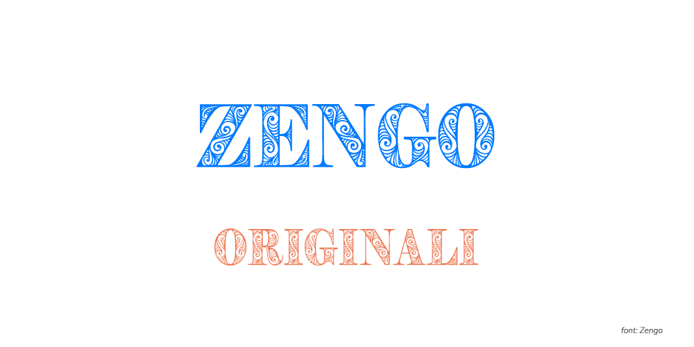 Originali - Esempio: Zengo